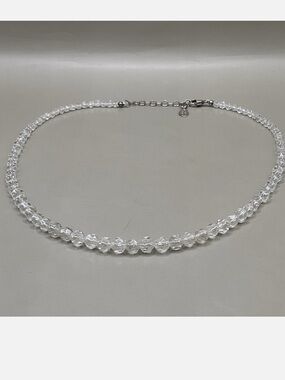 Clear Quartz Beaded Necklace - Women's Jewelry NWT by HSN x Deb Guyout Design 🌟